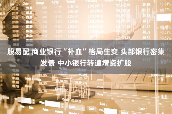 股易配 商业银行“补血”格局生变 头部银行密集发债 中小银行转道增资扩股